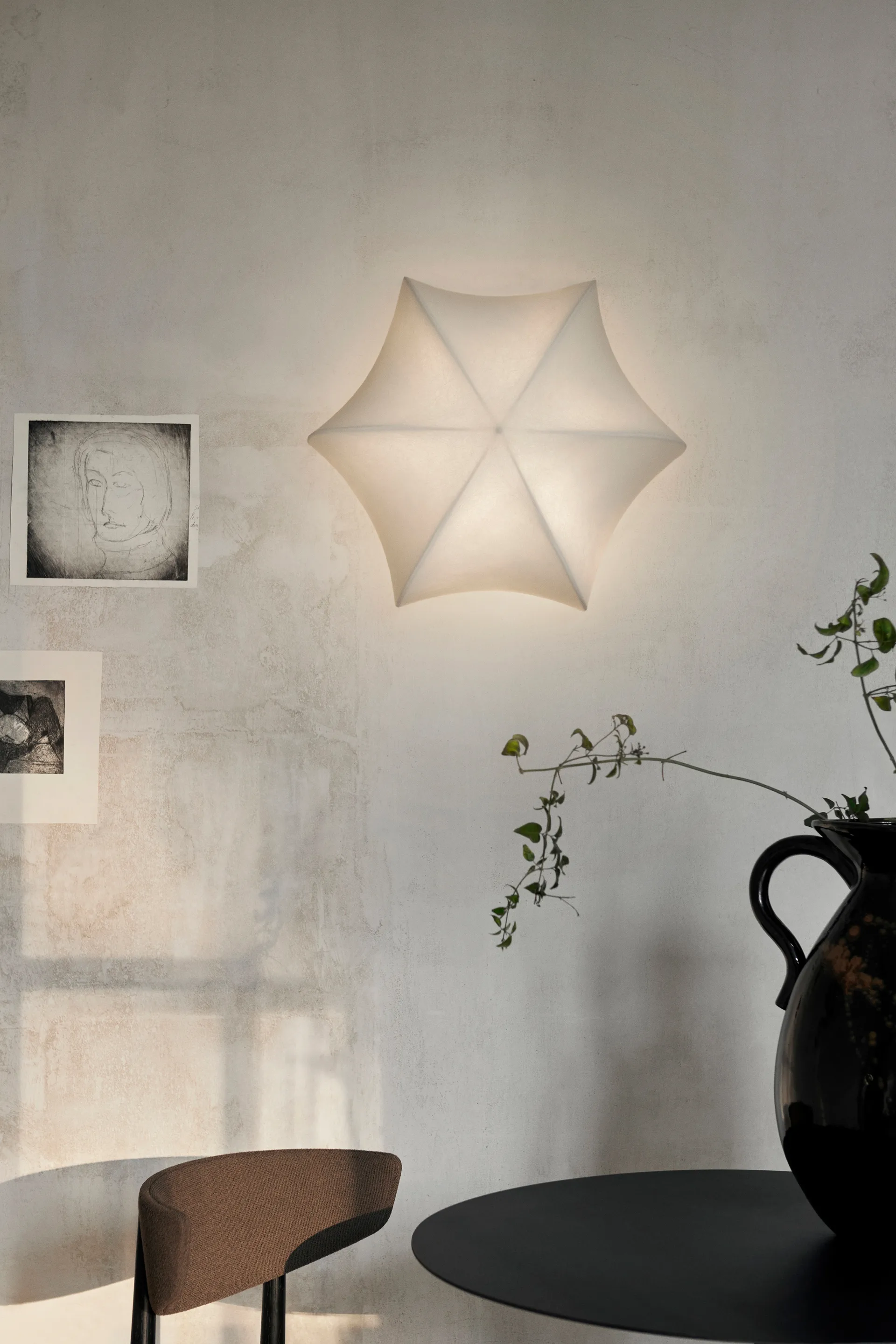Poem plafond Ø36 cm, White-cashmere Ferm Living