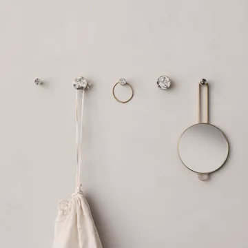 Poise handspegel - mässing - Ferm Living
