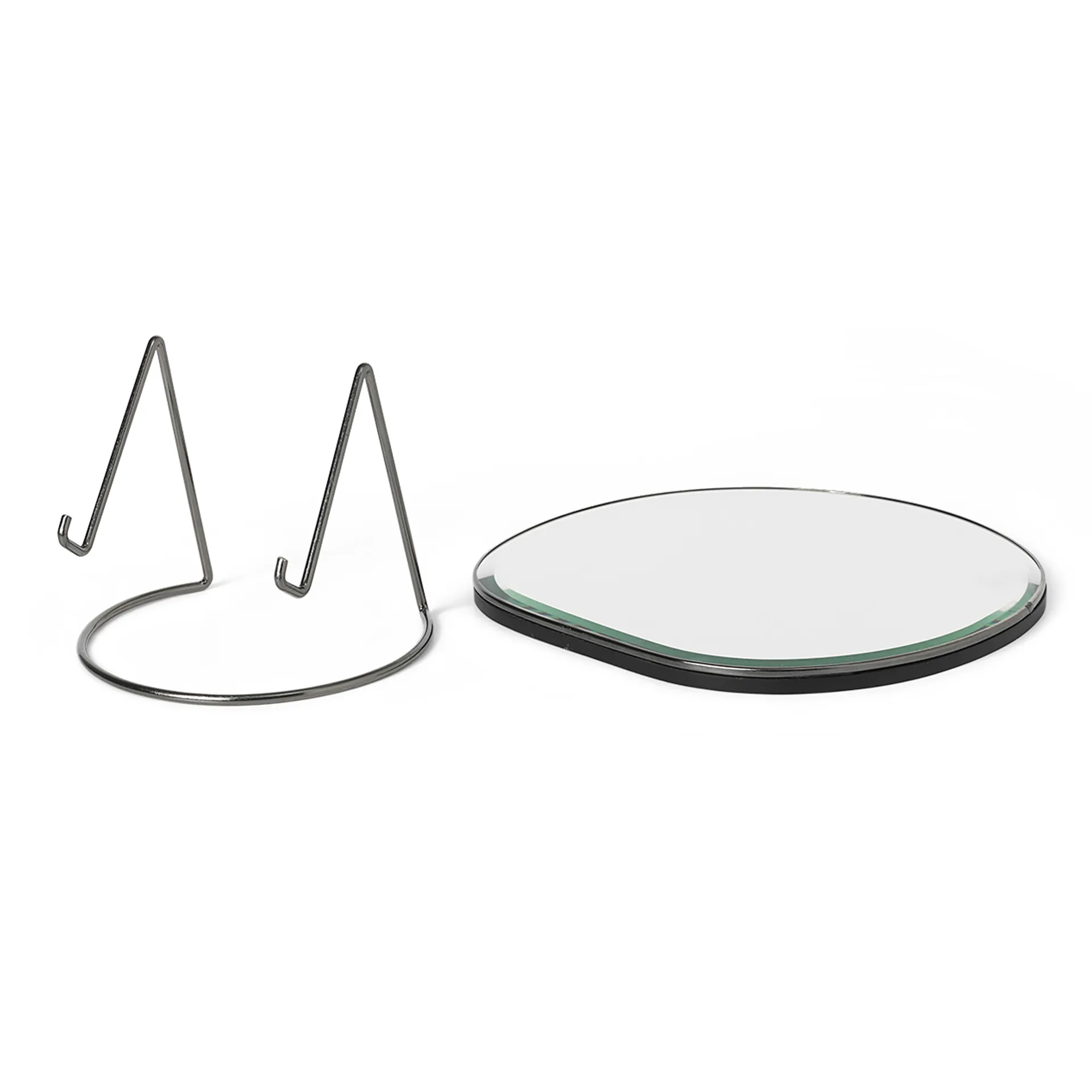 Pond bordsspegel, Dark chrome Ferm Living