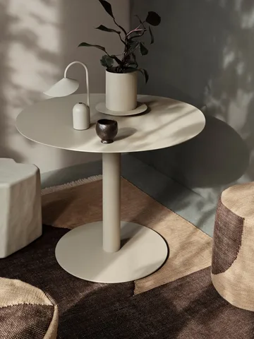 Pond matbord Ø88x72 cm - Cashmere - Ferm Living