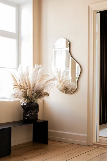 Pond spegel large - Dark chrome - Ferm Living