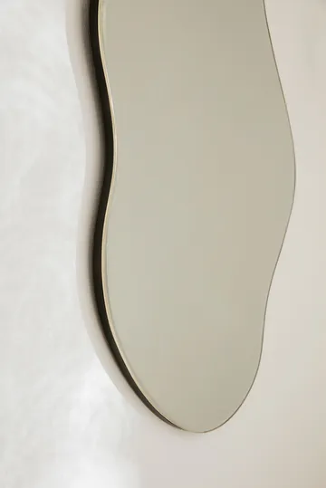 Pond spegel large - Mässing - Ferm Living