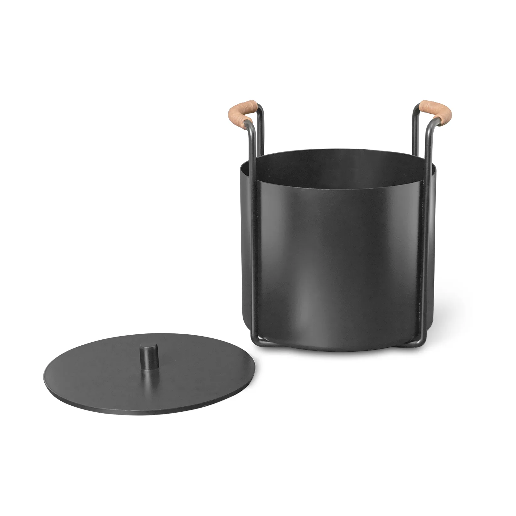 Port tändveds- och askhink, Black Ferm Living