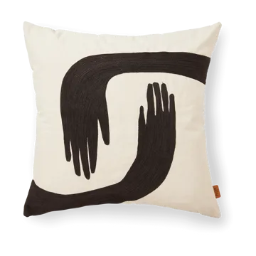 Pose kudde 50x50 cm - Coffee-undyed - Ferm Living