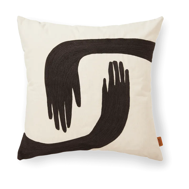 Pose kudde 50x50 cm - Coffee-undyed - Ferm Living