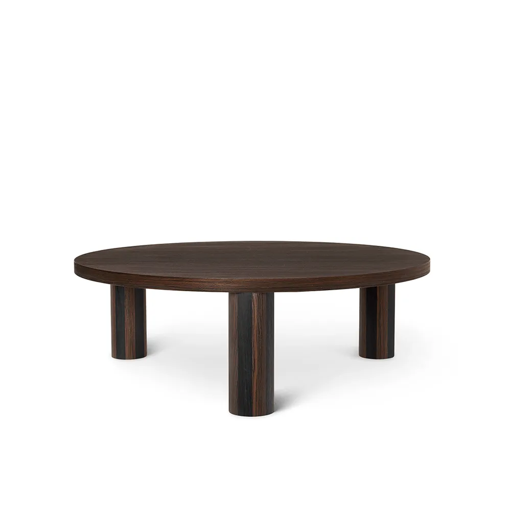 Post Soffbord, oak smoked, large, lines Ferm Living