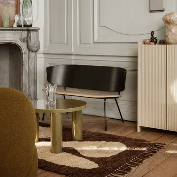 Post Soffbord - oak smoked, large, lines - Ferm Living