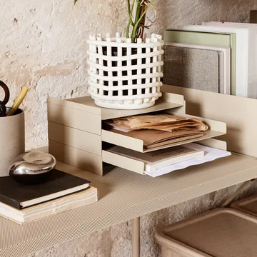 Punctual låda - light grey - Ferm Living