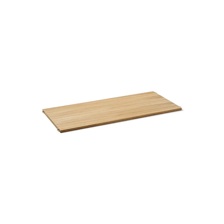 Punctual Perforated hylla 90 cm - oak oiled, cashmere - Ferm Living