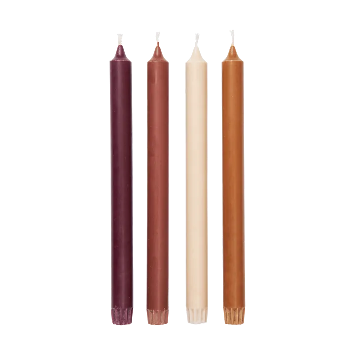 Pure candles 4-pack - Roseate Blend - Ferm Living