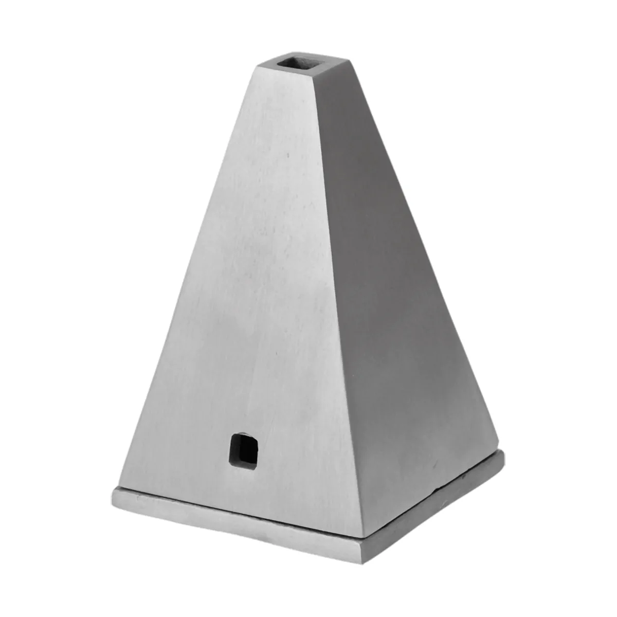 Pyra rökelsebrännare konformad, Borstad aluminium Ferm Living