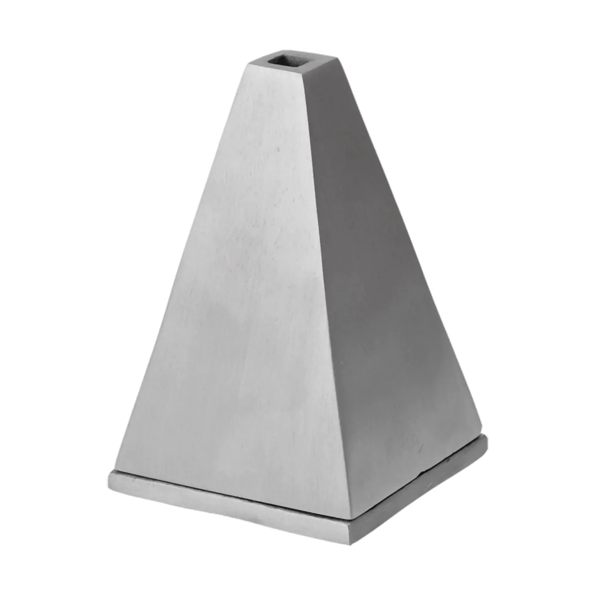 Pyra rökelsebrännare konformad, Borstad aluminium Ferm Living