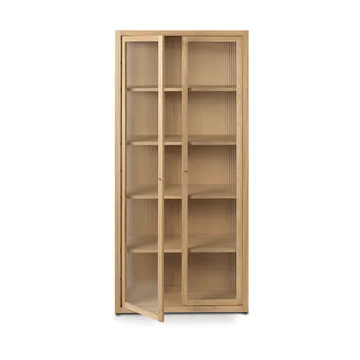 Reed vitrinskåp 70x155 cm - Natural oak - Ferm Living