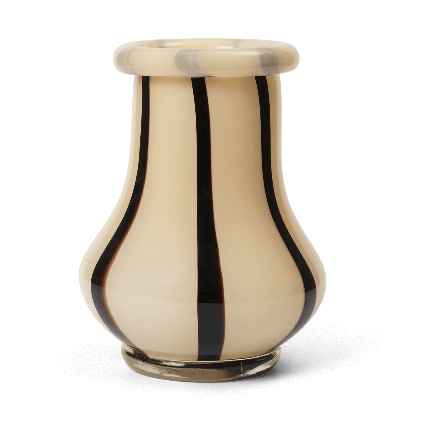 Riban vas 19 cm, Cream Ferm Living
