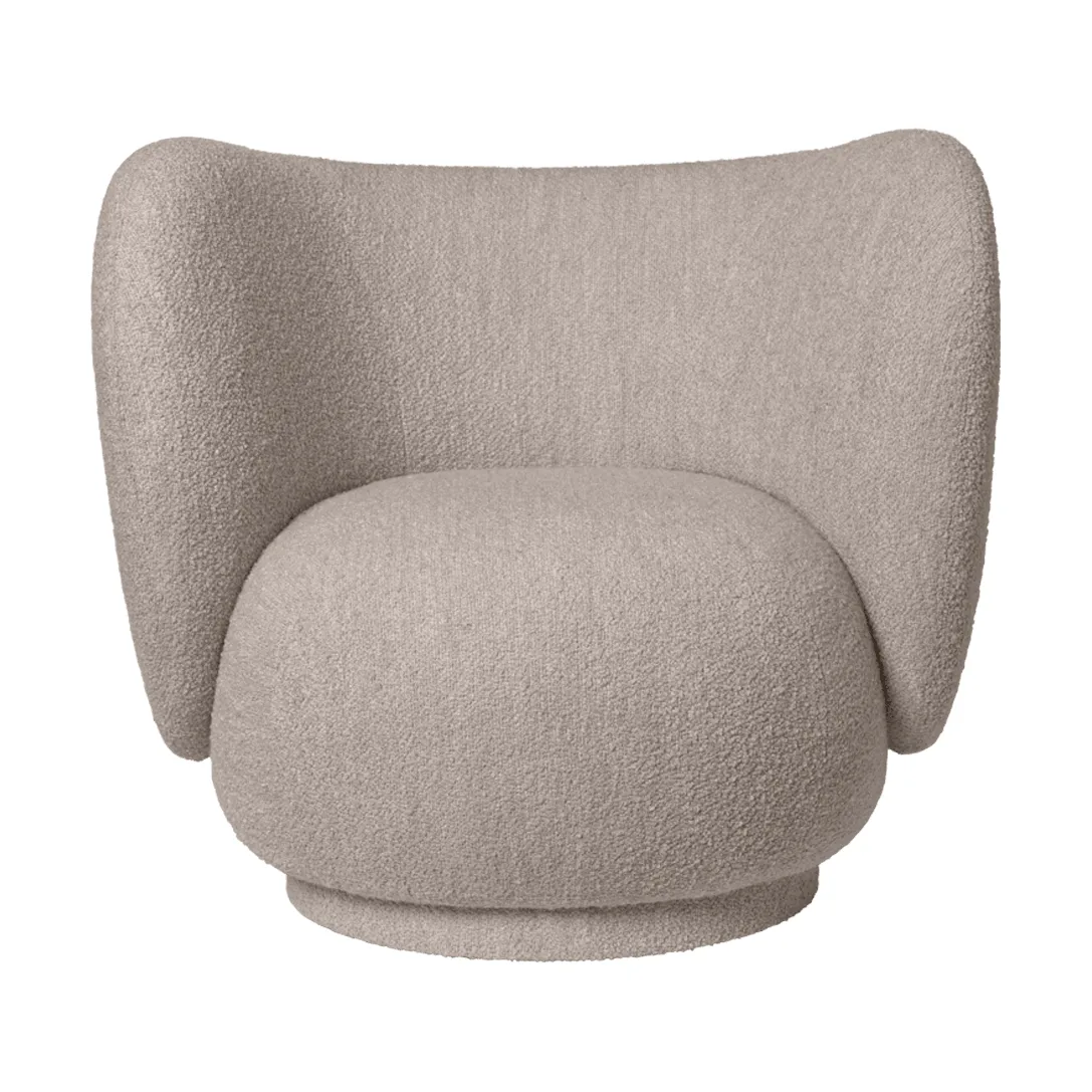 Rico kids lounge chair fåtölj, Natural Ferm Living