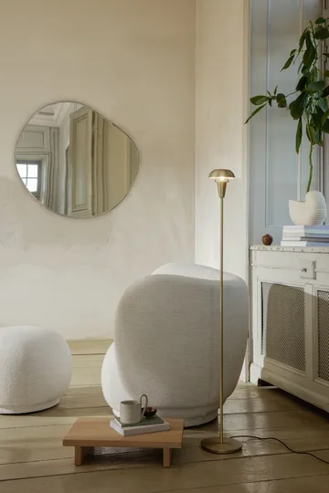 Rico lounge chair bouclé - Wool bouclé offwhite - Ferm Living