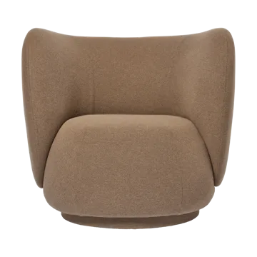 Rico lounge chair fåtölj - Autum-0361 Dark Sand - Ferm Living