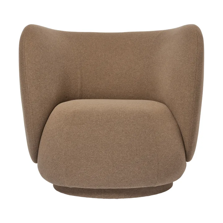 Rico lounge chair fåtölj - Autum-0361 Dark Sand - Ferm Living
