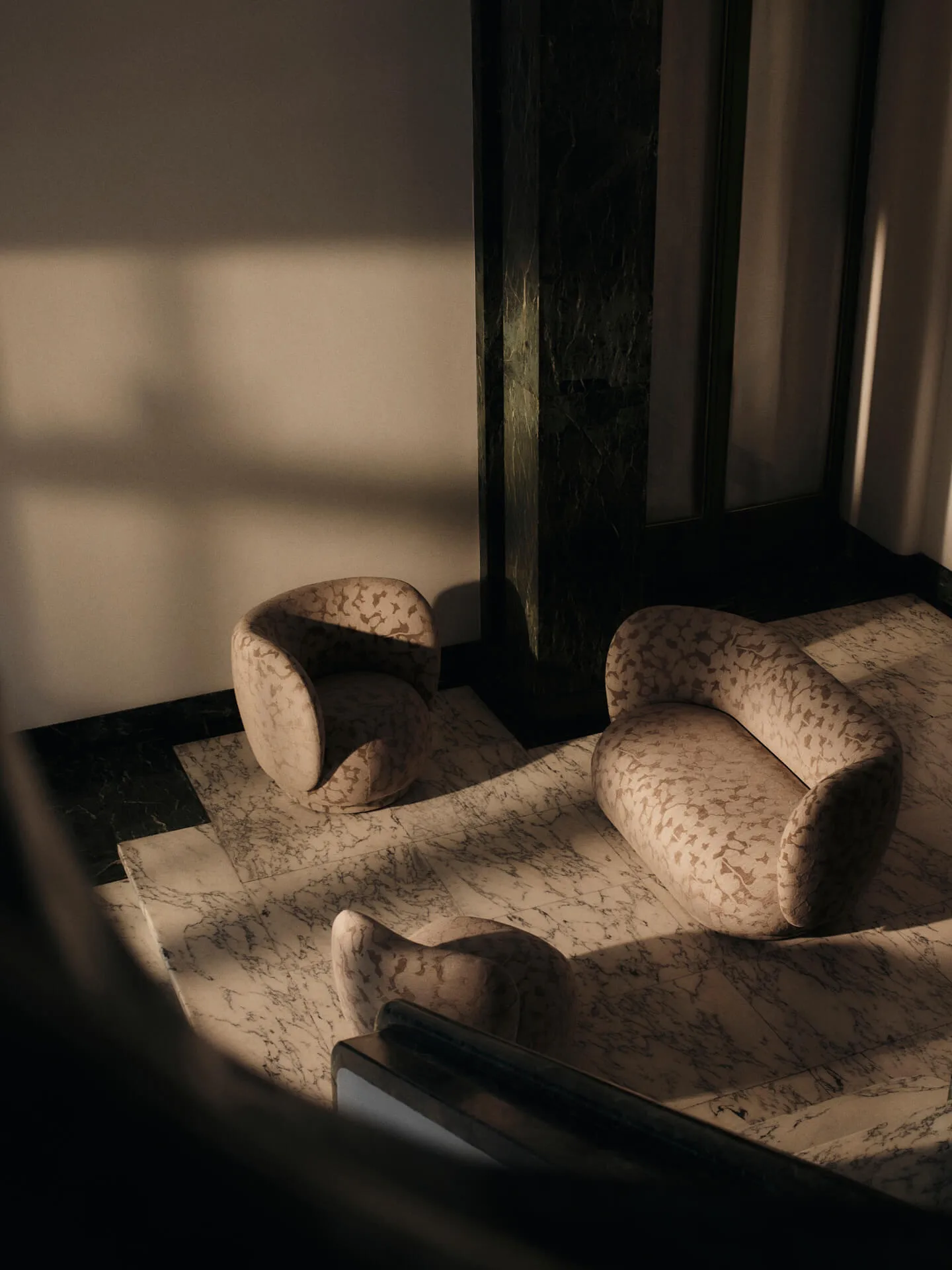 Rico lounge chair fåtölj, Cilla-Taupe Ferm Living