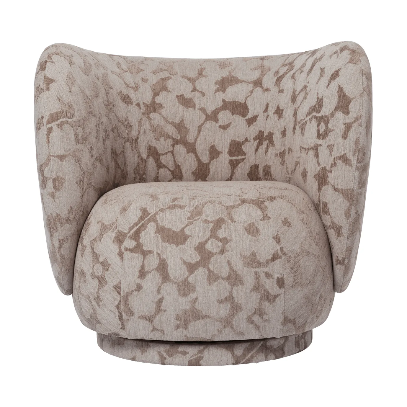 Rico lounge chair fåtölj swivel, Cilla-Taupe Ferm Living