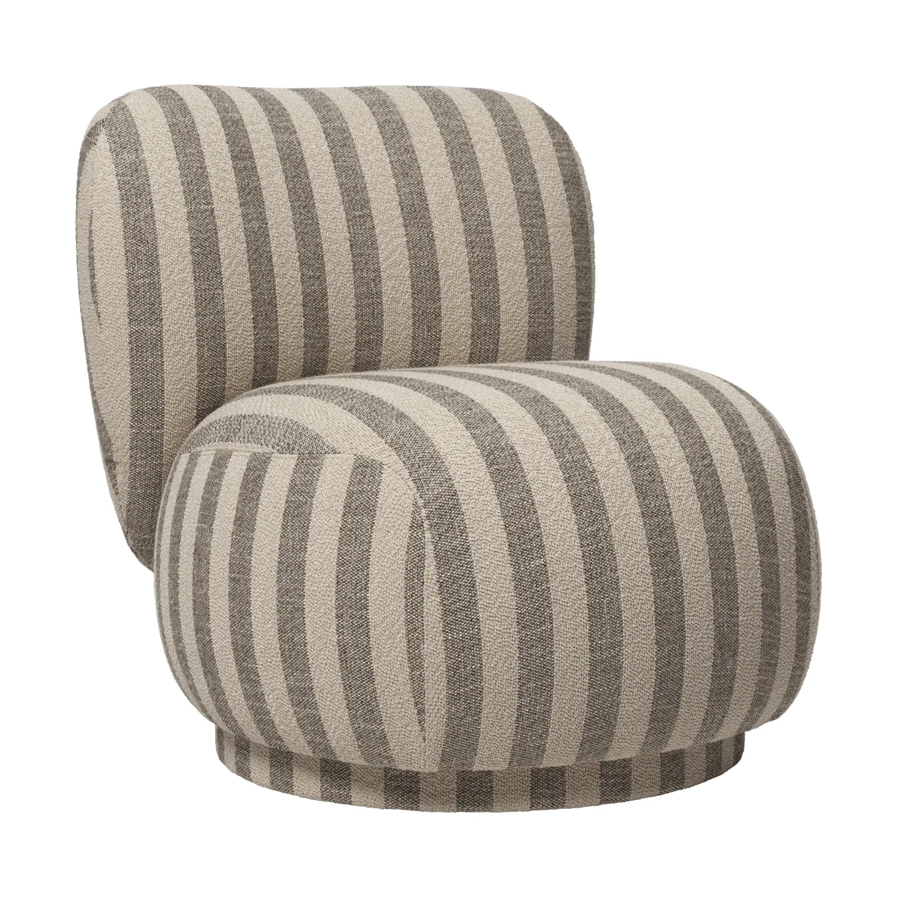 Rico lounge chair piccolo fåtölj, Louisiana, Sand-off-white Ferm Living
