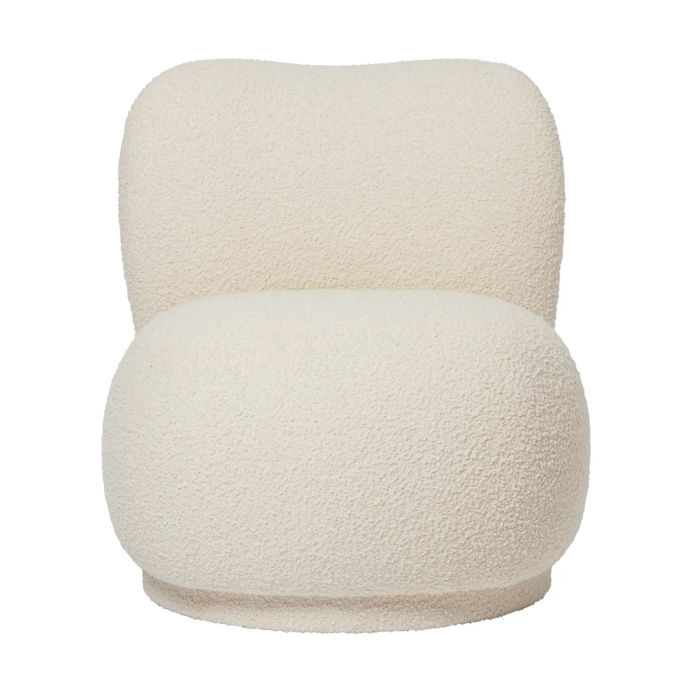 Rico lounge chair piccolo fåtölj, Nordic Bouclé-Off-white Ferm Living