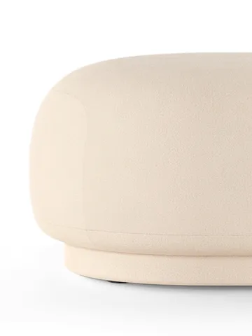 Rico ottoman - Brushed offwhite - Ferm Living