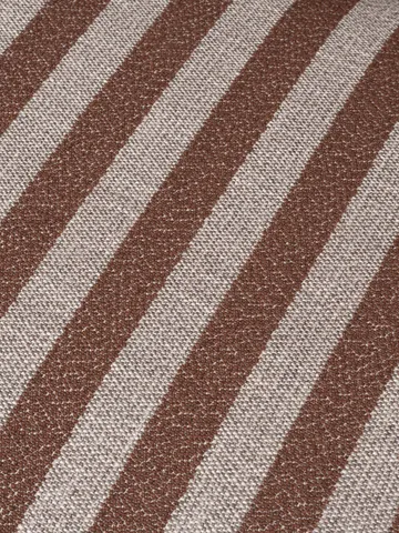 Rico pouf sittpuff - Louisiana, Sand-chocolate - Ferm Living