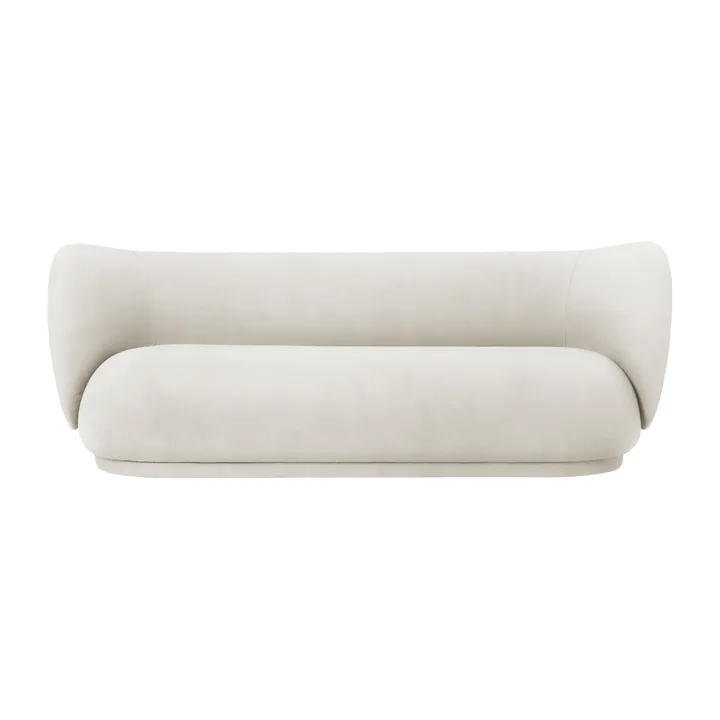 Rico soffa 3-sits - Brushed offwhite - Ferm Living