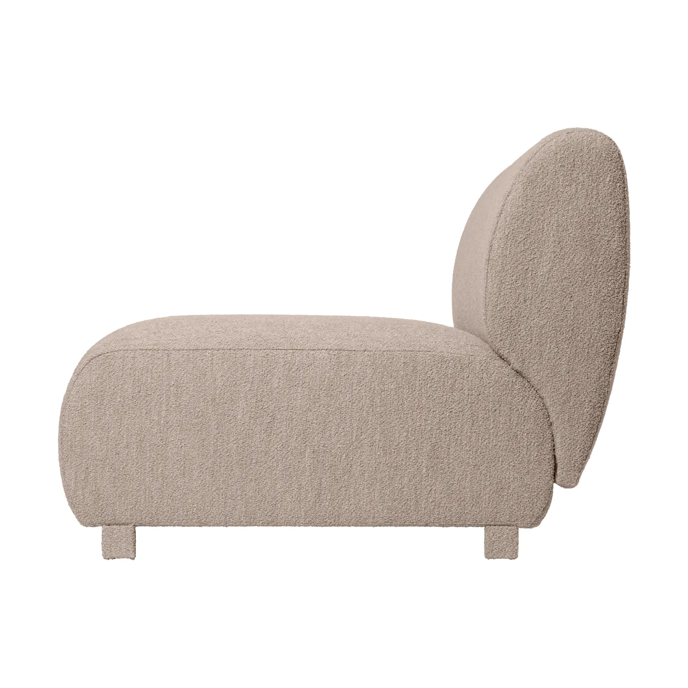 Rico soffmodul center Soft Bouclé, Natural Ferm Living
