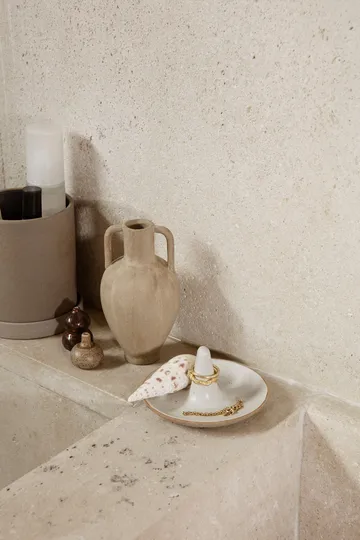Ring Cone ringhållare - Off-white speckle - Ferm Living