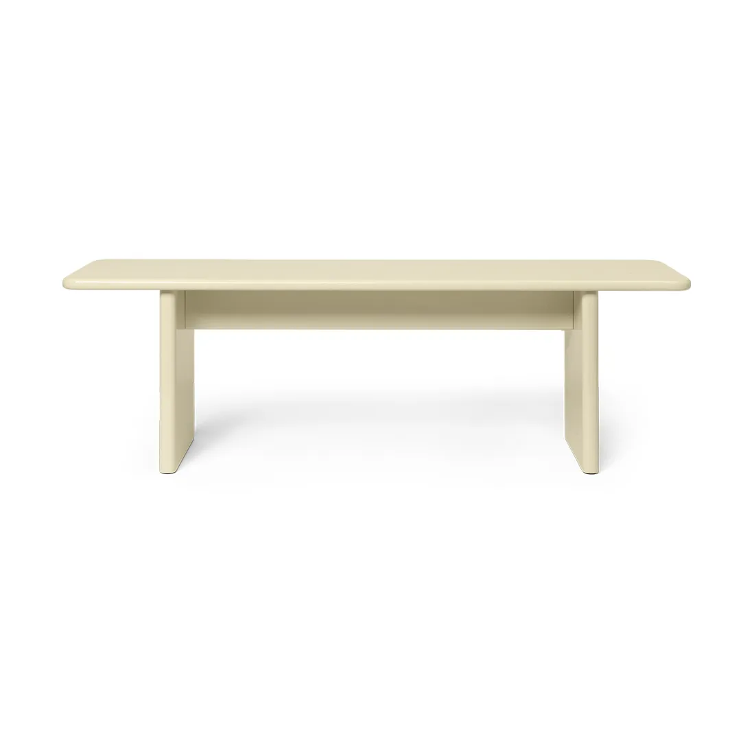 Rink bänk 140 cm, Eggshell Ferm Living