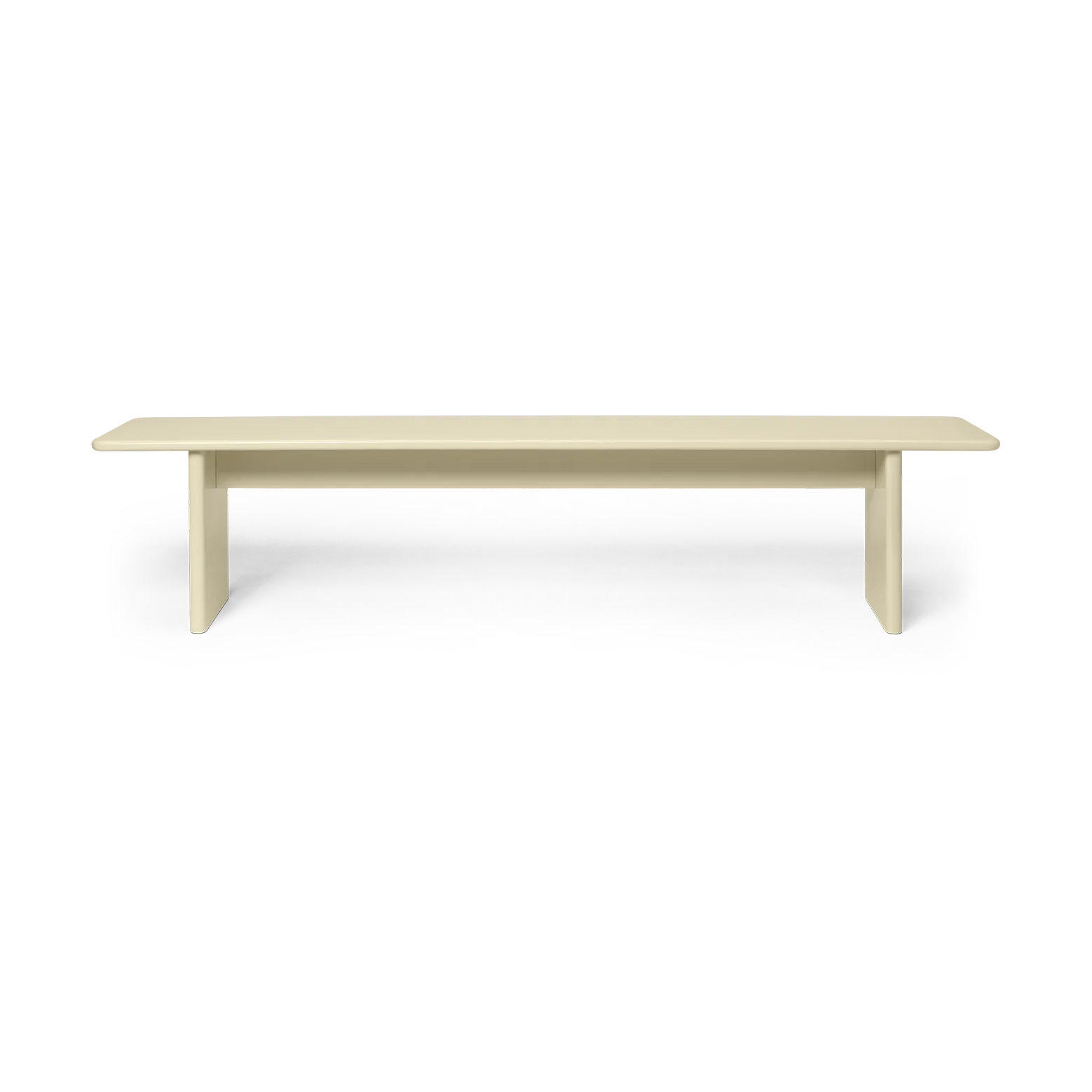 Rink bänk 200 cm, Eggshell Ferm Living