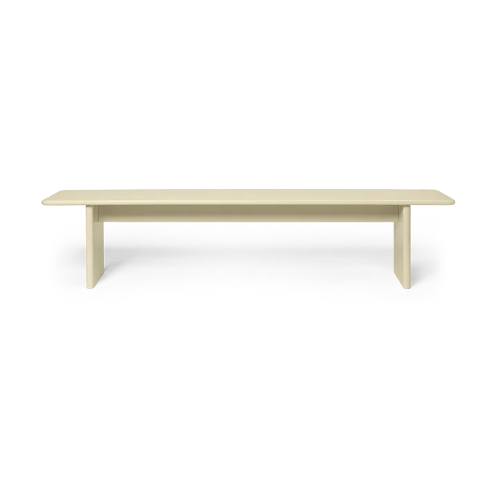 Rink bänk 200 cm - Eggshell - Ferm Living