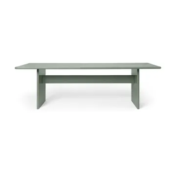 Rink matbord large 240x90x74 cm - Tea green - Ferm Living