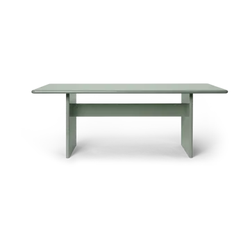 Rink matbord small 200x90x74 cm - Tea green - Ferm Living