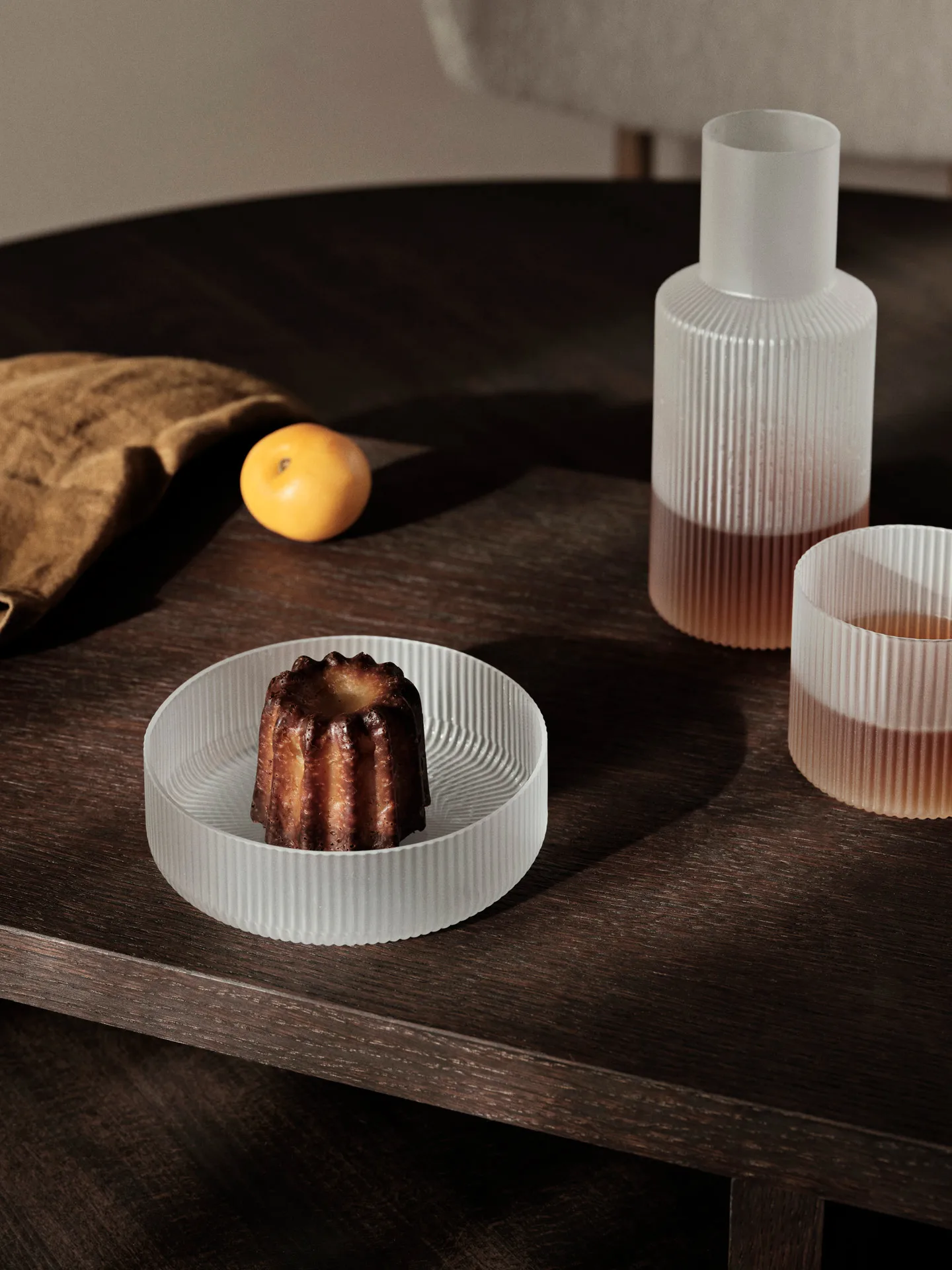 Ripple frukostskål 4-pack, Frosted Ferm Living