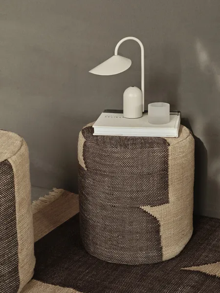 Ripple glas lågt 4-pack, Frosted Ferm Living
