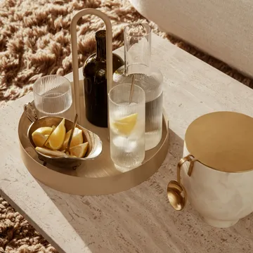 Ripple karaff - klar - Ferm Living