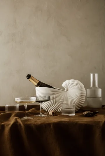 Ripple karaff - klar - Ferm Living