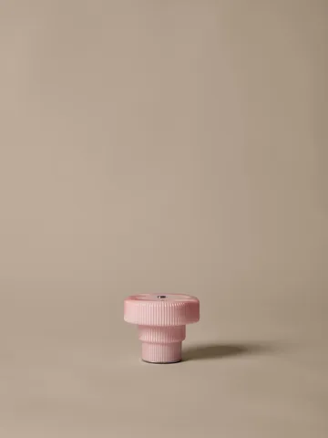 Ripple portabel bordslampa - Pale rose (rosa), 10 cm - Ferm Living