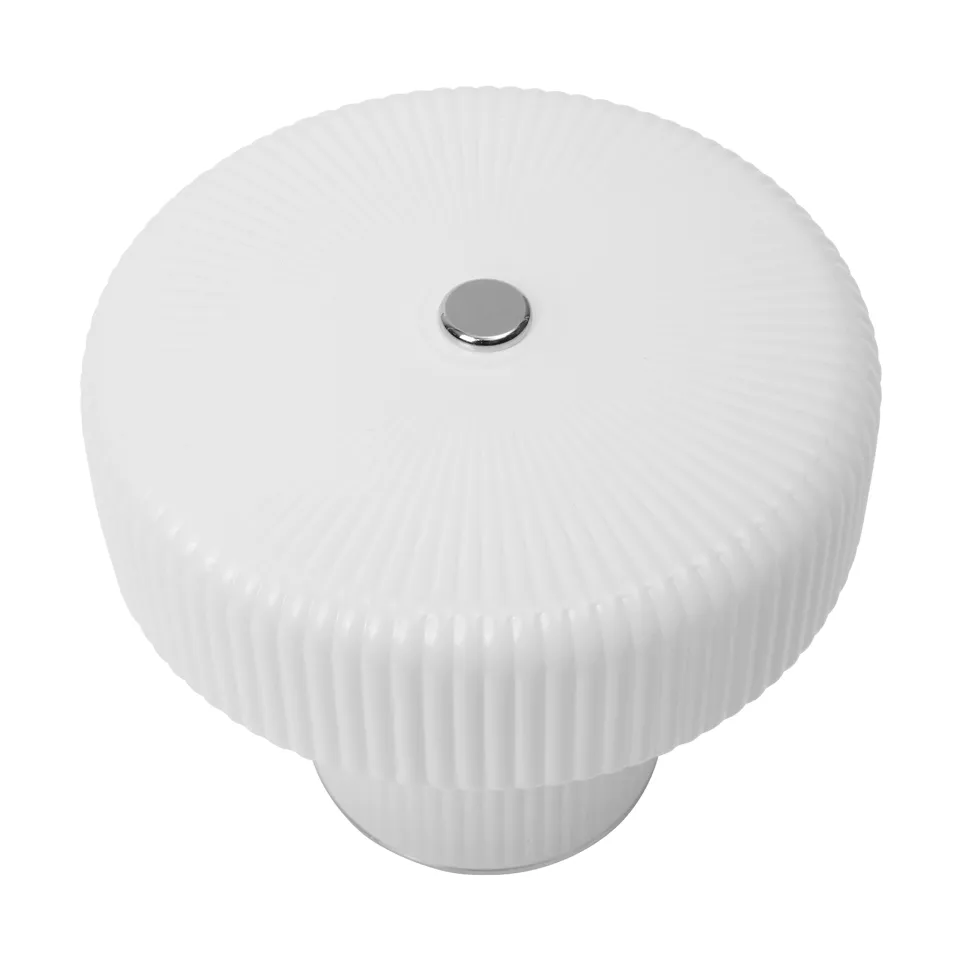 Ripple portabel bordslampa, White (vit), 10 cm Ferm Living