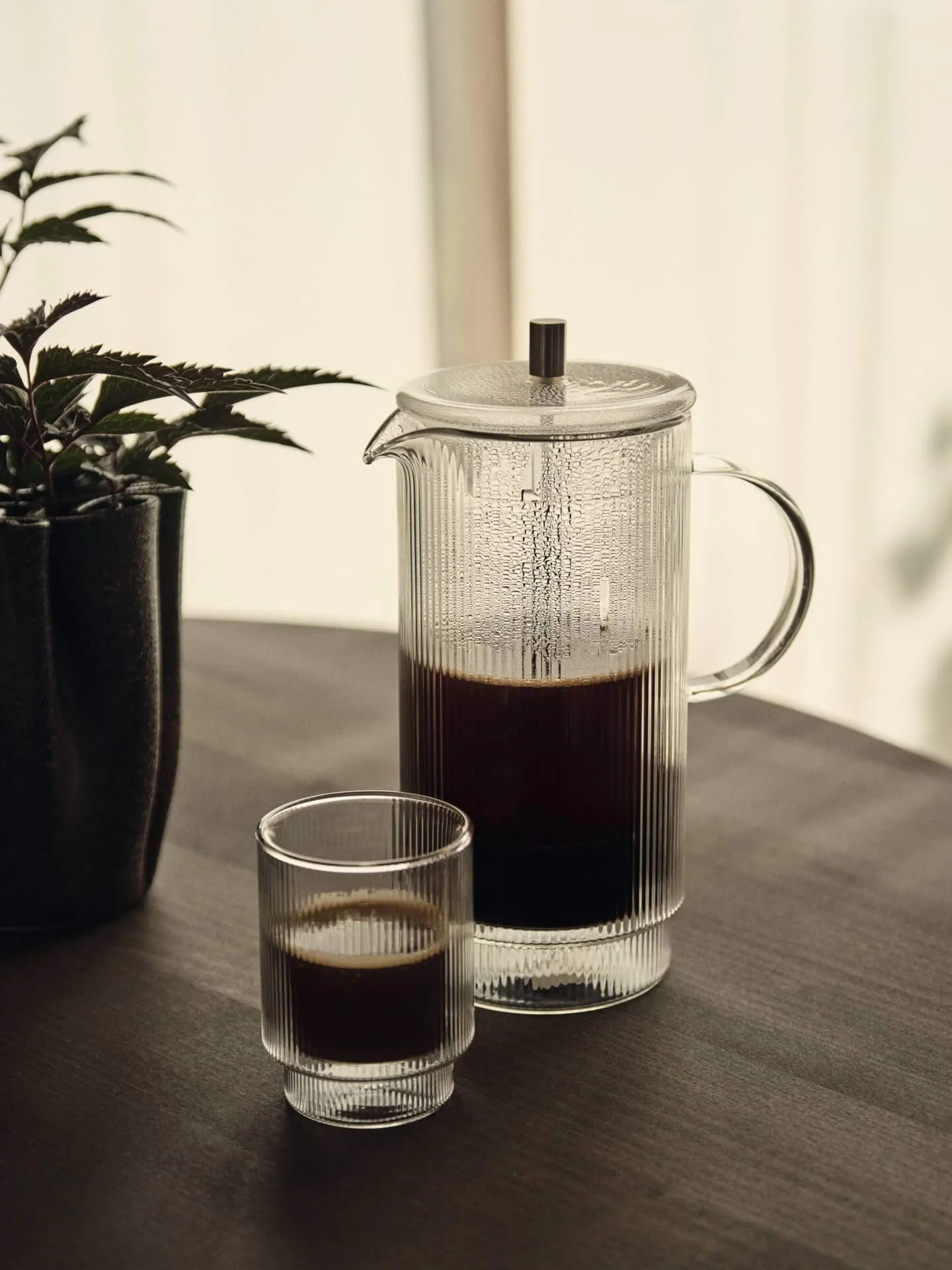 Ripple Thermal glas 22 cl, 2-pack, Clear Ferm Living
