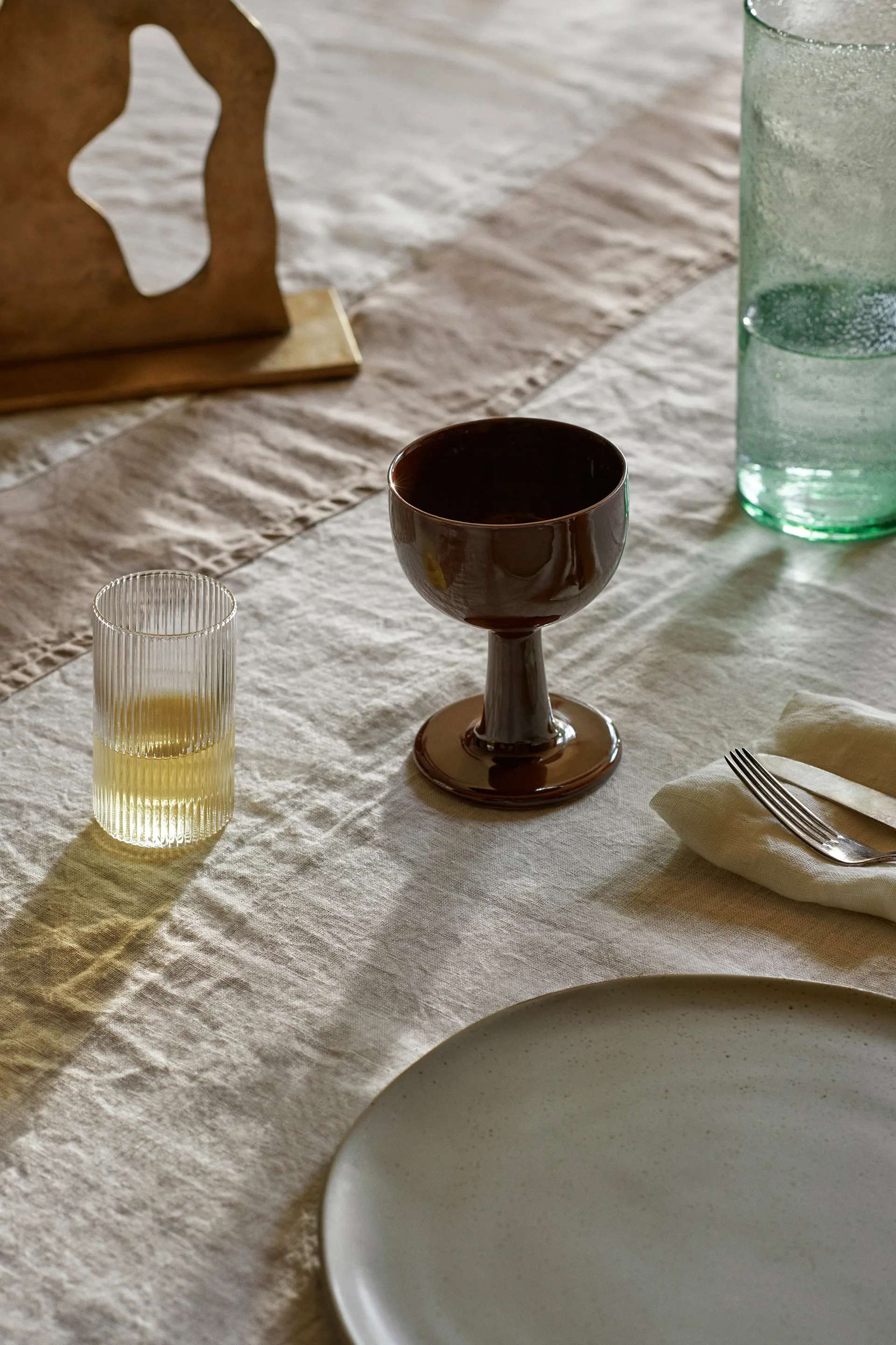 Ripple verrines serveringsglas 14 cl 4-pack, Frosted Ferm Living