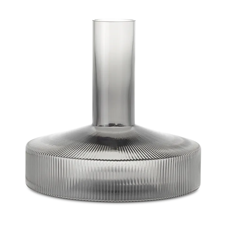 Ripple vinkaraff - Smoked Grey - Ferm Living