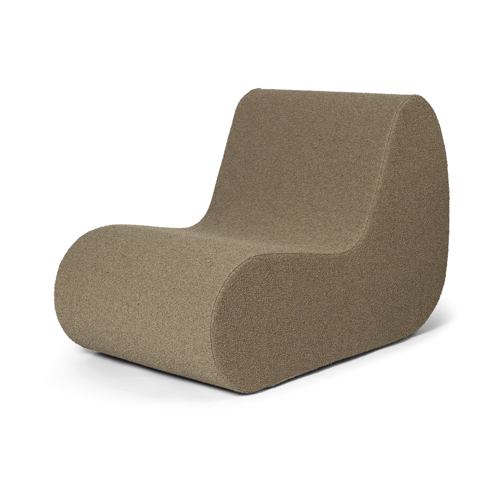 Rouli center module pure bouclé modulsoffa, Sand Ferm Living