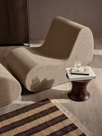Rouli center module pure bouclé modulsoffa - Sand - Ferm Living