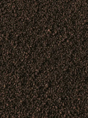 Rouli pouf pure bouclé sittpuff - Chestnut brown - Ferm Living