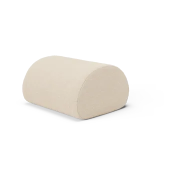 Rouli pouf pure bouclé sittpuff - Off-white - Ferm Living