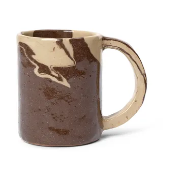 Ryu mugg tall 30 cl - Sand-brown - Ferm Living